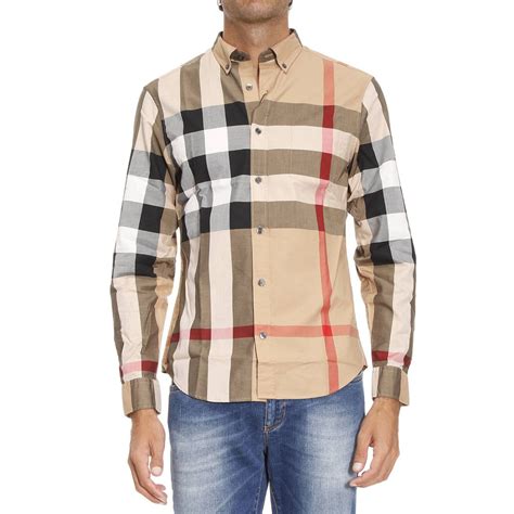camisas burberry hombre outlet